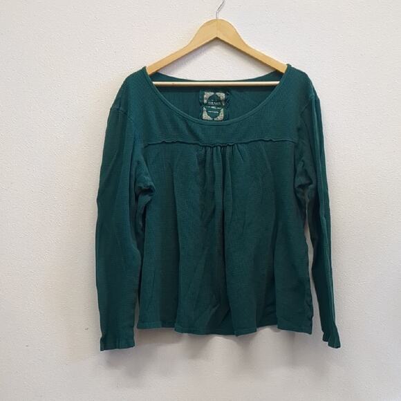 Old Navy Green Relaxed Fit Blouse size XXL - Picture 2 of 6